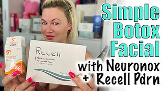 Simple B*tox Facial with Neuronox and Recell PDrn Maypharm.net | Code Jessica10 saves you Money $