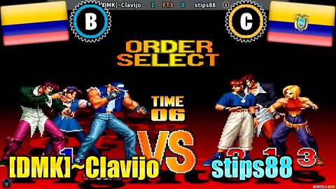 The King of Fighters '97 ([DMK]~Clavijo Vs. stips88) [Colombia Vs. Ecuador]