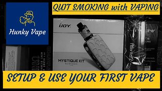 Quit Smoking with Vaping: Setup your first Vape Mail and Device Tutorial