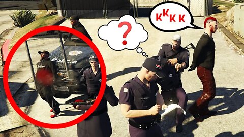 GTA 5 ROLEPLAY - RECRUTA CABRAL NA ABORDAGEM MAIS BIZONHA DA HISTÓRIA DA POLÍCIA MILITAR!