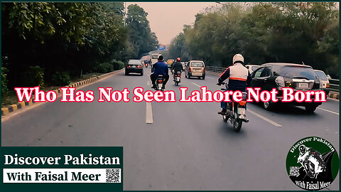 Riding A Motorcycle In Lahore Has its Own Fun Watch In HD Urdu/Hindi #motovlogger #motovlogging
