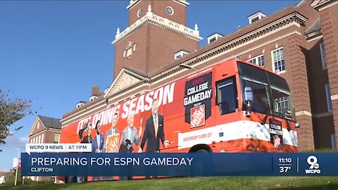 Cincinnati preparing for College GameDay