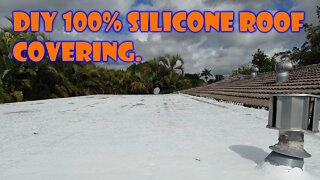 Silicone roof coating 2