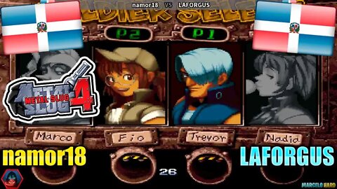 Metal Slug 4 (namor18 and LAFORGUS) [Dominican Republic and Dominican Republic]