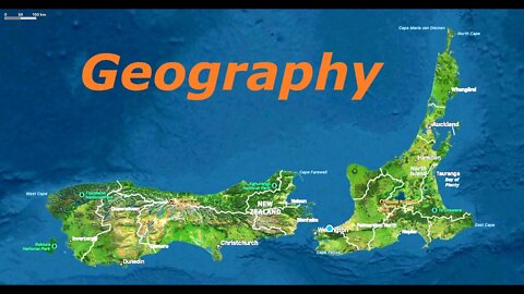 New Zealand Geography Extreme North, South, East and West Points.