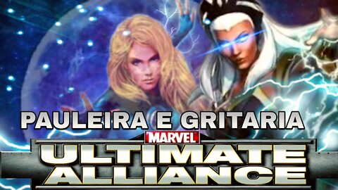 Mulher Invisível e Tempestade - Marvel ultimate Alliance 1