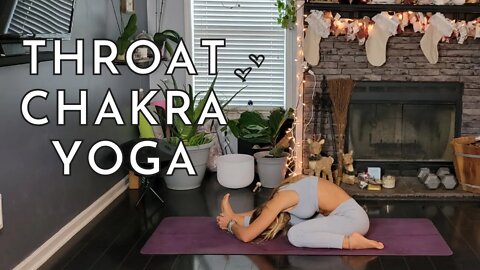 Throat Chakra Yoga Flow | Opening Yoga Practice | Vishuddha Chakra