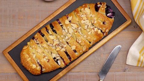 Blueberry Breakfast Braid