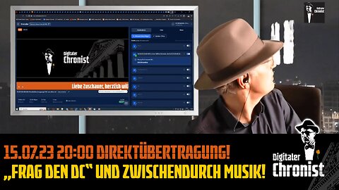 Aufzeichnung vom 15.07.23 Direktübertragung! "Frag den DC" und zwischendurch Musik!