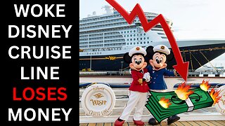 Disney Cruise Line Loses $325 Million | Woke-SJW Disney FAIL
