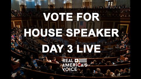 VOTE FOR HOUSE SPEAKER DAY 3 LIVE