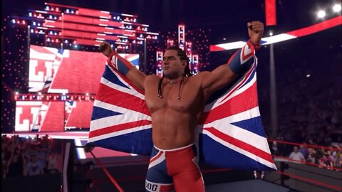 British Bulldog Offical Entrace WWE 2k22