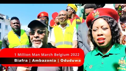 Africa Emerging 3 Nations Leaders Address The World In Belgium At The 1 Million Man March