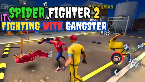 "Spider Fighter 2 Mobile Phone Gameplay: Facing Villains and Saving the Day - Let's Play!"