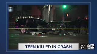 Teen girl killed in crash near 7th Ave and Camelback Rd