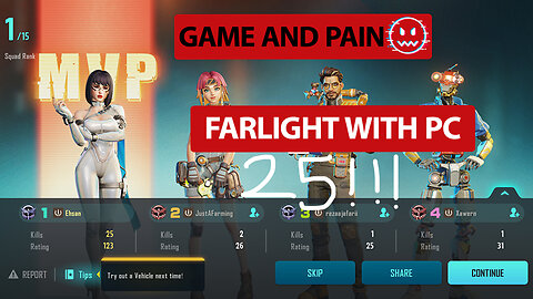 farlight 84 play with pc - in this game i kill 11 enemy!!!!