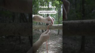 Timber Hitch | how to tie Knots | Survival | Bushcraft | Camping