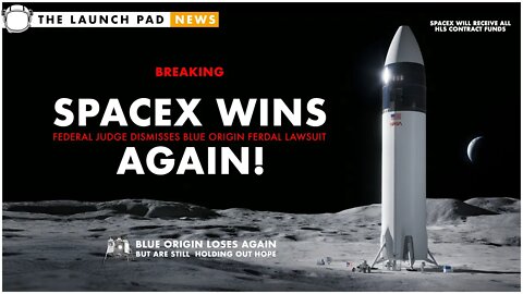 BREAKING! SpaceX Wins! Blue Origin Loses Again