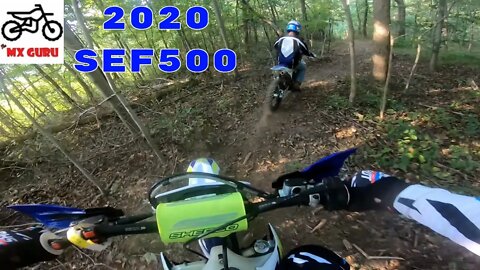 Test Riding the 2020 SHERCO SEF500 !