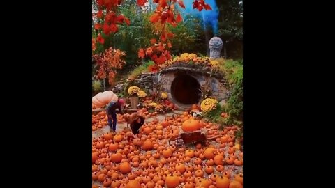 The Hobbit House in Autumn