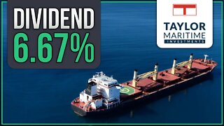 Taylor Maritime Investments | Shipping Portfolio | UK Dividend Stock