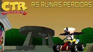 Crash team racing (PS1) As Ruinas Perdidas mapa 2 troféus