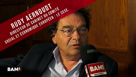 Rudy Aernoudt, directeur de cabinet du comité social et économique européen : le CESE.