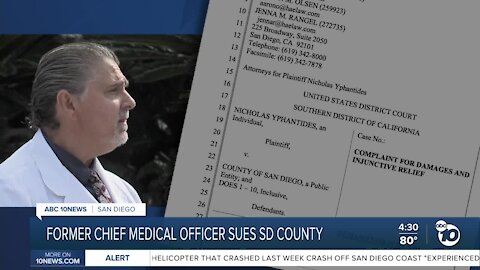 Former chief medical officer sues San Diego County for disability discrimination