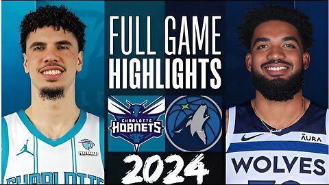 Timberwolves vs Charlotte Hornets Spurs Full Game Highlights | Jan 22, 2024 |
