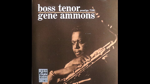 Gene Ammons - Boss Tenor (1960) [Complete 1987 CD Remaster]