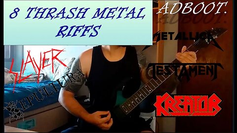 TOP 8 Thrash Metal Riffs
