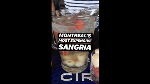Terrasse Nelligan Has Montreal’s Most Expensive Pitcher Of Sangria