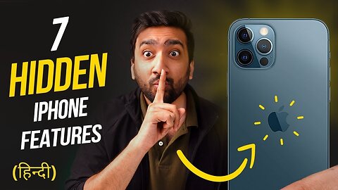 7 SURPRISING Hidden iPhone Features in hindi ⚡️YOU MUST TRY!! ⚡️