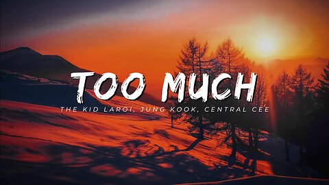 The Kid LAROI, Jung Kook, Central Cee - TOO MUCH (Lyric)