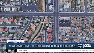 Neighbors recount officer-involved shootings