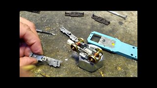 ALCO FA diecast part 8 truck reassembly