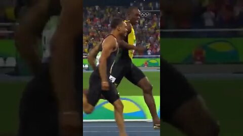 When Usain Bolt and Andre de Grasse smile, the whole world smiles with them #shorts #usainbolt