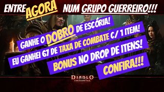 Diablo Immortal - Você precisa entrar num Grupo Guerreiro AGORA!