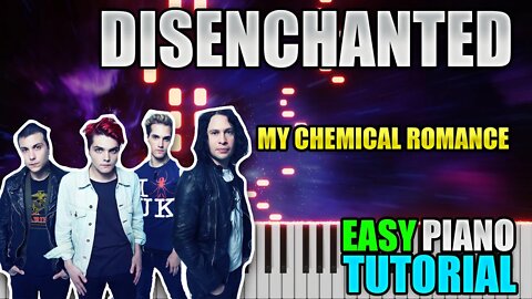 Disenchanted - My Chemical Romance | Easy Piano Tutorial