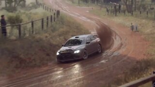 DiRT Rally 2 - Replay - Mitsubishi Lancer Evolution X at Mount Kaye Pass Reverse