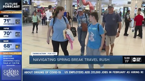 Gridlocked roads and packed airports await Spring Break travelers