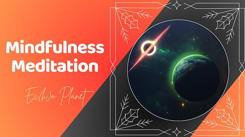 Mindfulness Meditation For Sleep | Space View Soul Inspiration | Music for Anxiety #meditation 🧘🎵