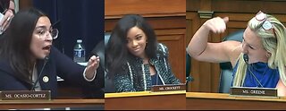 AOC & Jasmine Crockett VS Marjorie Taylor Greene In An Epic Cat Fight Meltdown In Congress