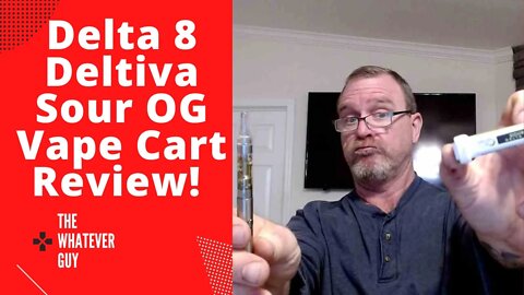 Delta 8 Deltiva Sour OG Vape Cart Review!