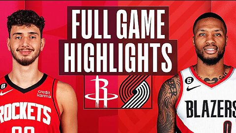 Portland Trail Blazers vs Houston Rockets Full Game Highlights | Feb 26 | 2022-2023 NBA Season