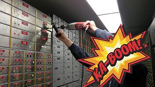 CRACKING OPEN LOCKED SAFE!!