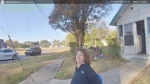 Stuttgart AR PD Officer Henley BWC 11.07.23 Women Assaults Male Subject