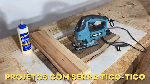 Um Projeto Muito Diferente Usando Serra Tico-Tico. Woodworking