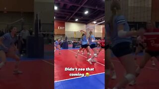 Didn't see that coming 🤣😅😆😁🏐🏐🏐🏐