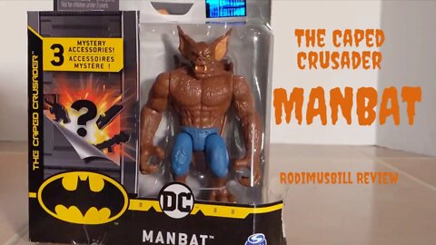Spin Master MANBAT Batman The Caped Crusader Action Figure with Mystery Accessories Review